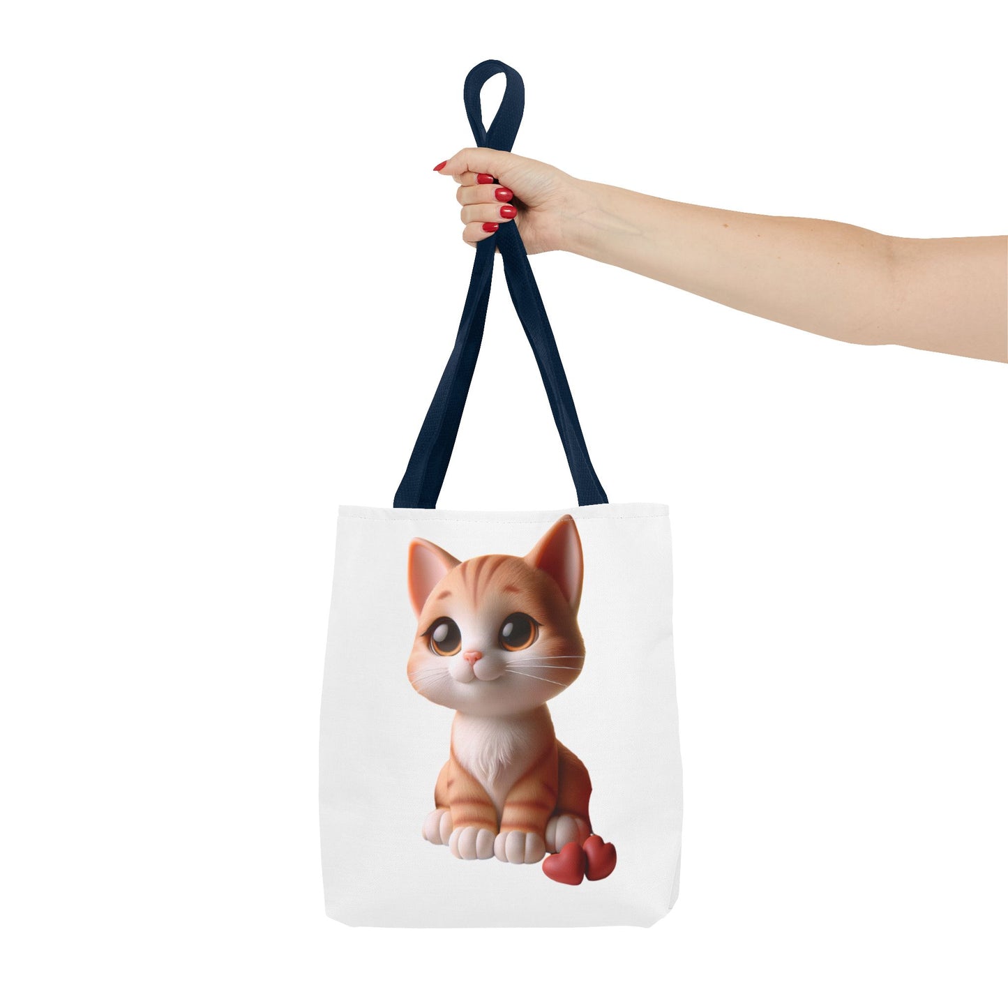 Adorable Cat Tote Bag - Cute Kawaii Design for Cat Lovers