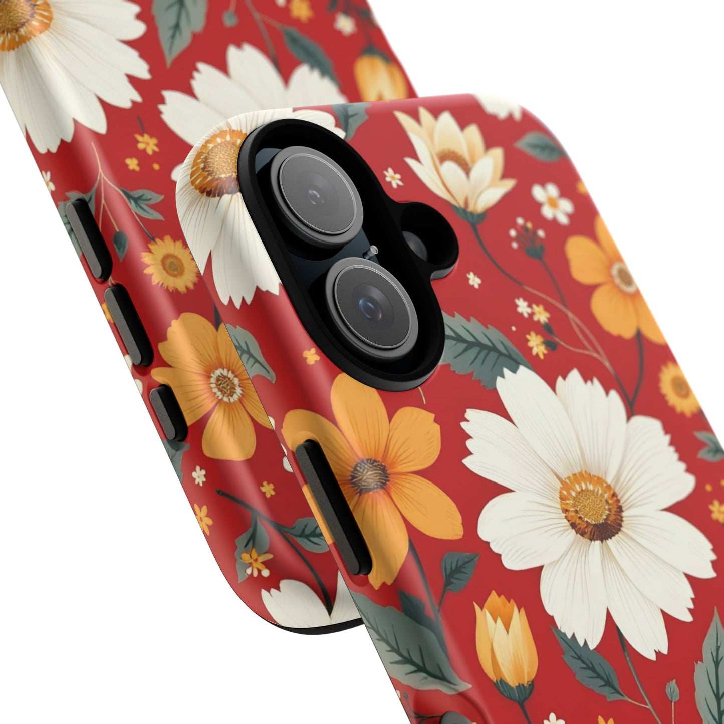 Floral Tough Phone Case | Durable Protection with Vibrant Flowers