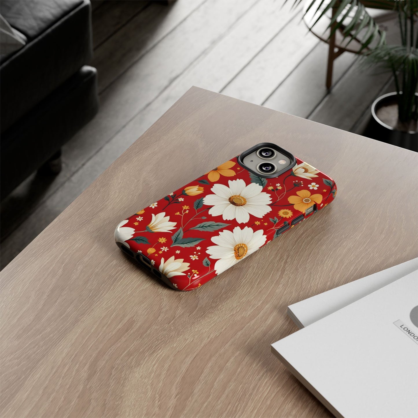 Floral Tough Phone Case | Durable Protection with Vibrant Flowers