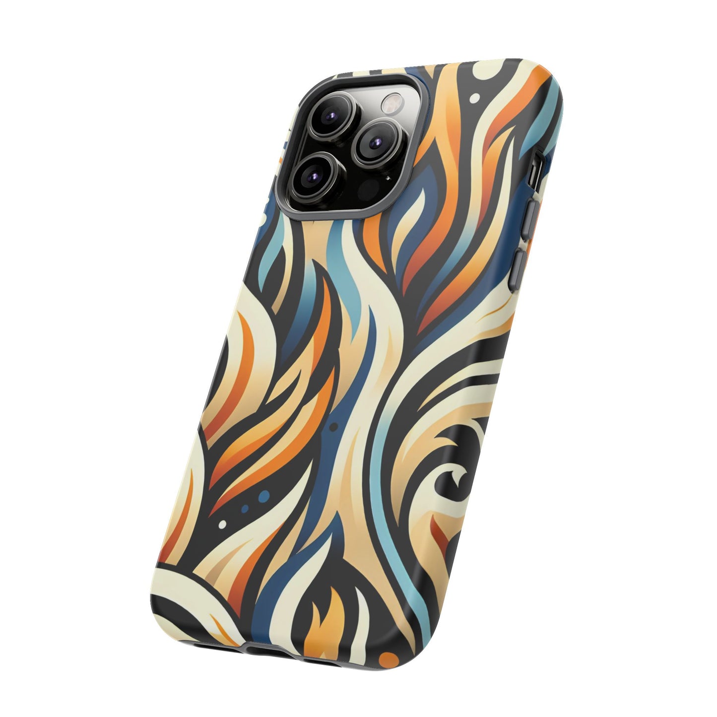 Vibrant Phone Case, Tough Cases, Bohemian Style, Colorful Phone Cover, Gift for Her, Travel Accessory