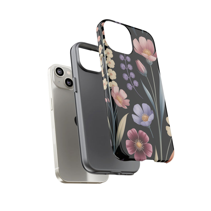 Floral Phone Case - Tough Cases with Elegant Botanical Design
