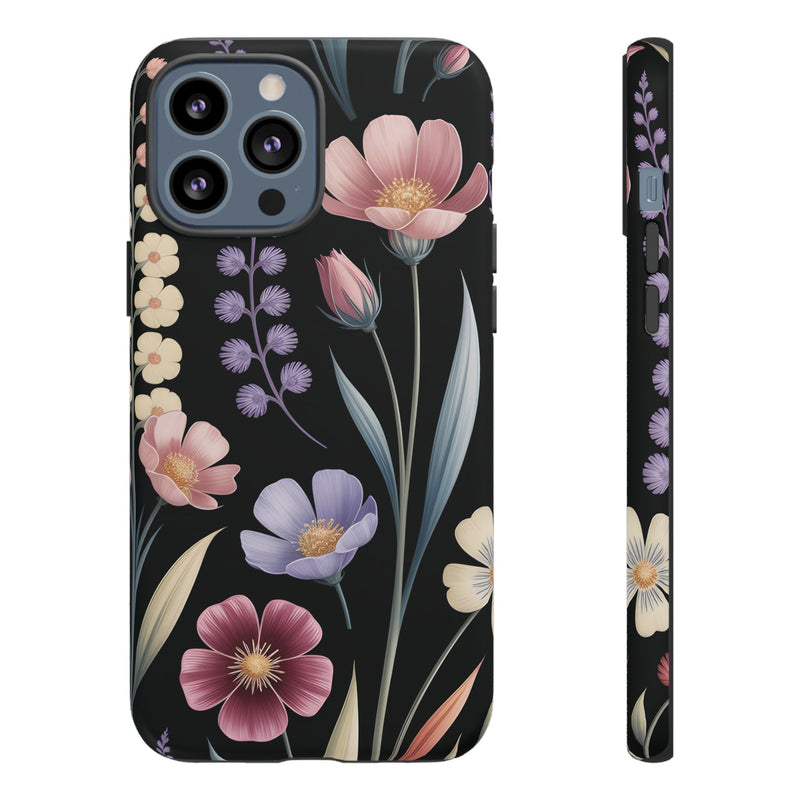 Floral Phone Case - Tough Cases with Elegant Botanical Design