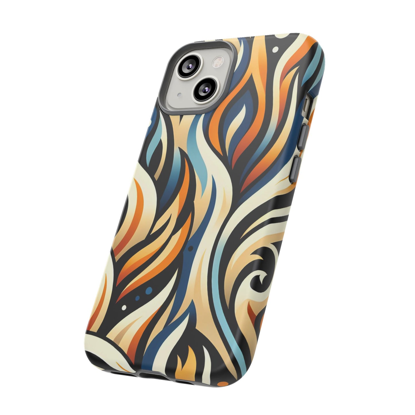 Vibrant Phone Case, Tough Cases, Bohemian Style, Colorful Phone Cover, Gift for Her, Travel Accessory