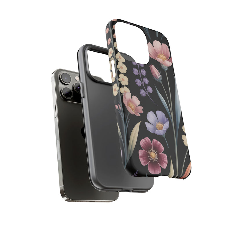 Floral Phone Case - Tough Cases with Elegant Botanical Design