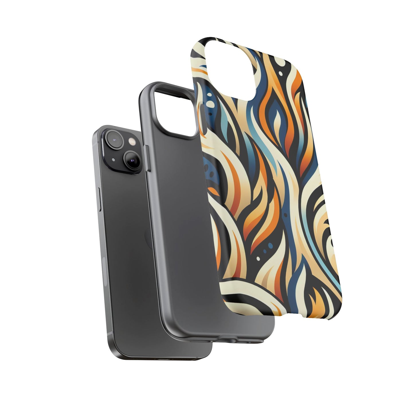 Vibrant Phone Case, Tough Cases, Bohemian Style, Colorful Phone Cover, Gift for Her, Travel Accessory