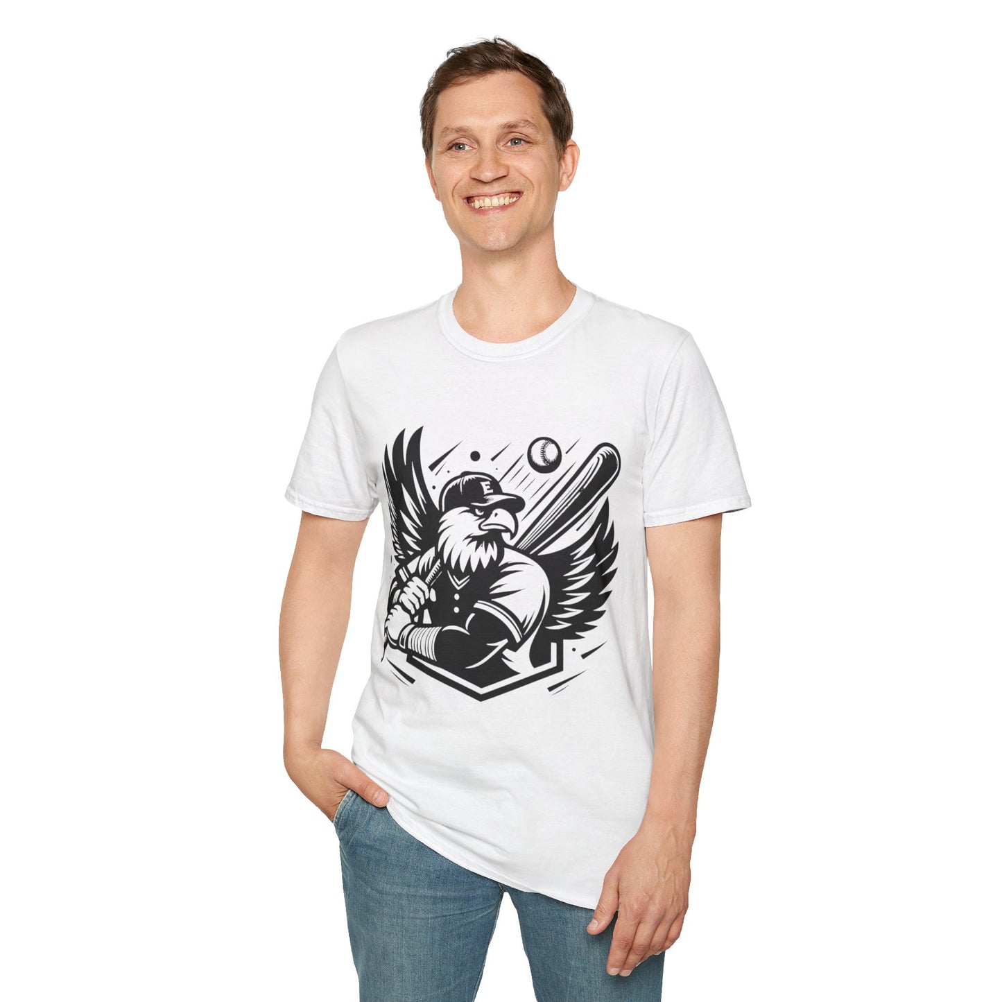 Eagle Baseball Graphic T-Shirt for Sports Lovers