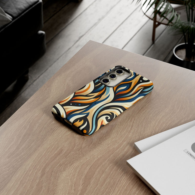 Vibrant Phone Case, Tough Cases, Bohemian Style, Colorful Phone Cover, Gift for Her, Travel Accessory