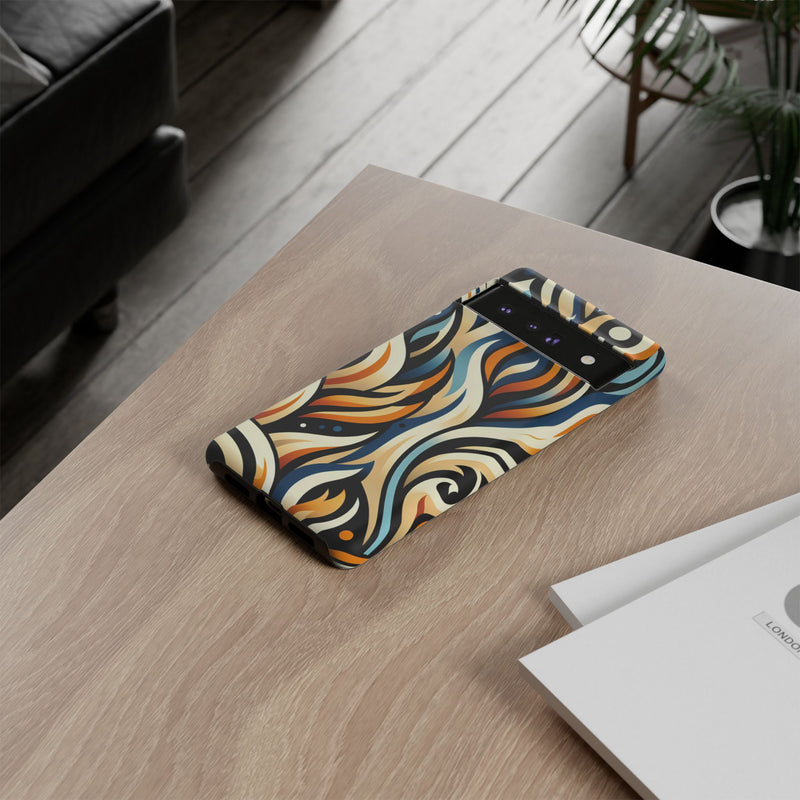 Vibrant Phone Case, Tough Cases, Bohemian Style, Colorful Phone Cover, Gift for Her, Travel Accessory