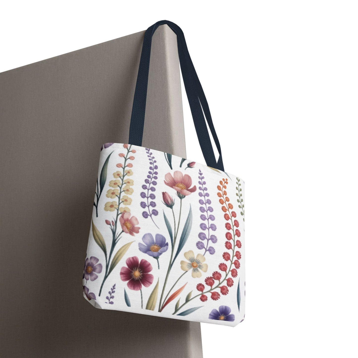 Floral Tote Bag, Stylish Shopping Bag, Reusable Grocery Tote, Summer Outing Purse, Eco-Friendly Gift, Flower Pattern Accessory