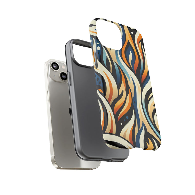 Vibrant Phone Case, Tough Cases, Bohemian Style, Colorful Phone Cover, Gift for Her, Travel Accessory