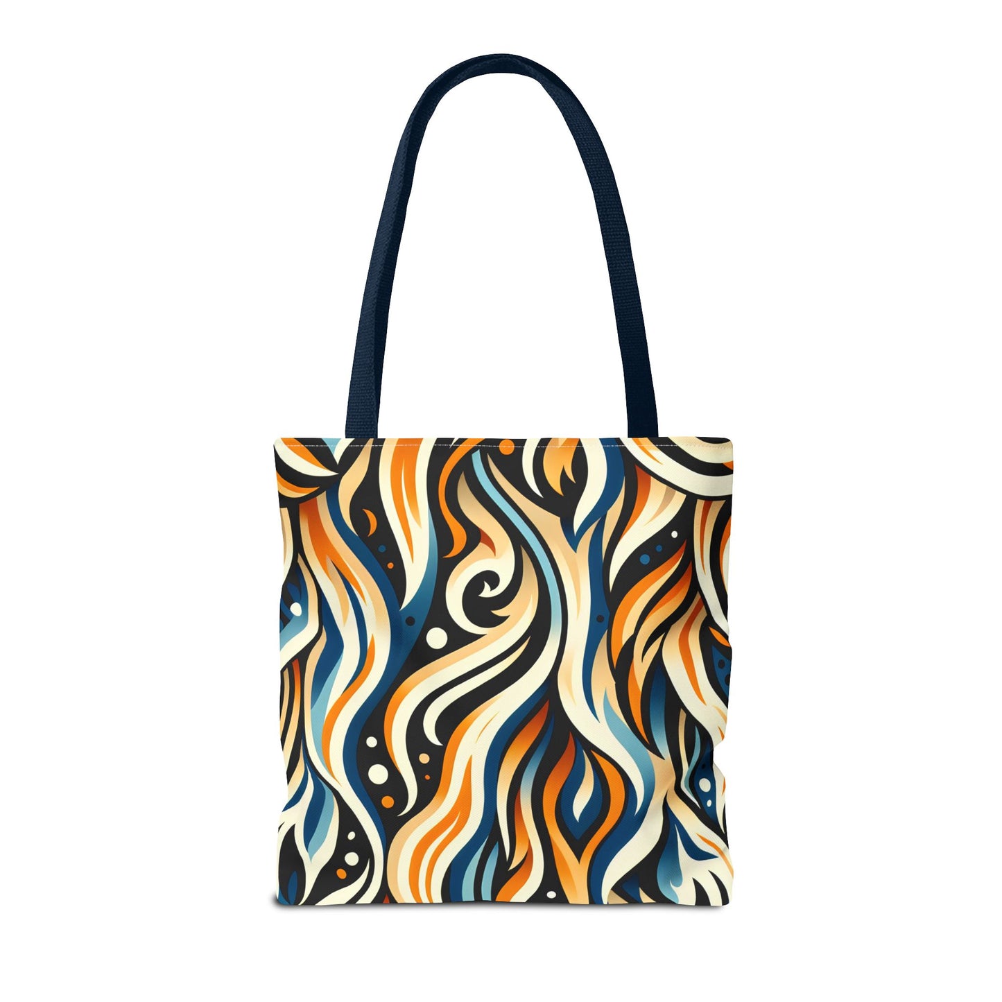 Vibrant Boho Tote Bag - Colorful AOP Design, Beach Essential, Everyday Carry, Gift Idea, Stylish and Functional