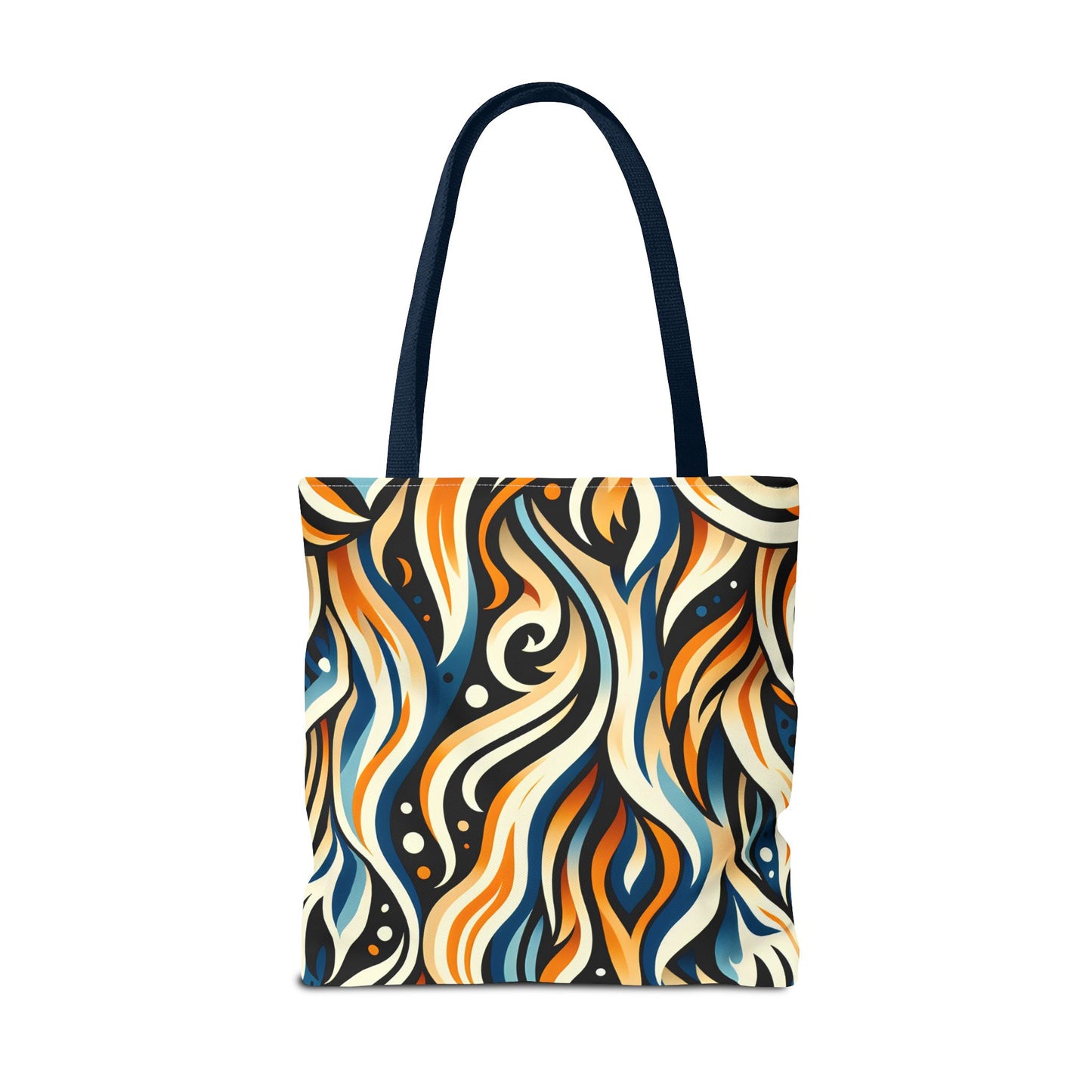 Vibrant Boho Tote Bag - Colorful AOP Design, Beach Essential, Everyday Carry, Gift Idea, Stylish and Functional