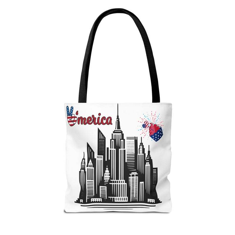 Patriotic NYC Tote Bag - Celebrate America with Style
