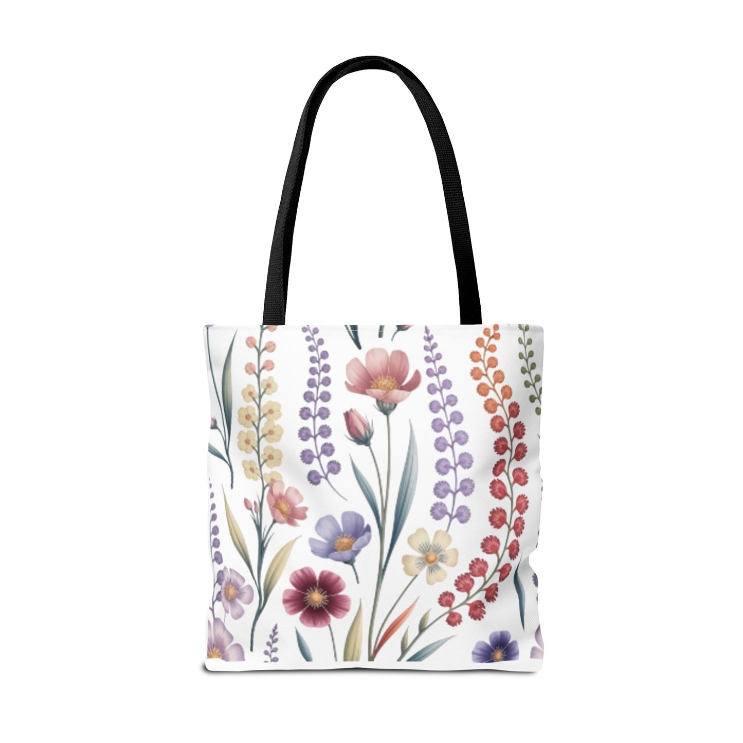 Floral Tote Bag, Stylish Shopping Bag, Reusable Grocery Tote, Summer Outing Purse, Eco-Friendly Gift, Flower Pattern Accessory