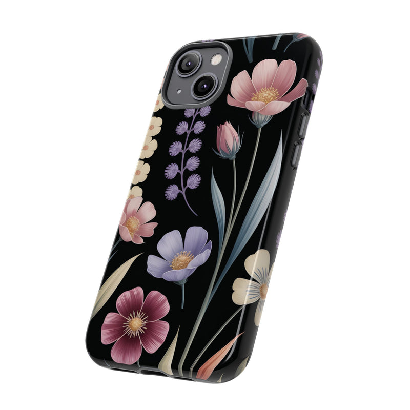 Floral Phone Case - Tough Cases with Elegant Botanical Design