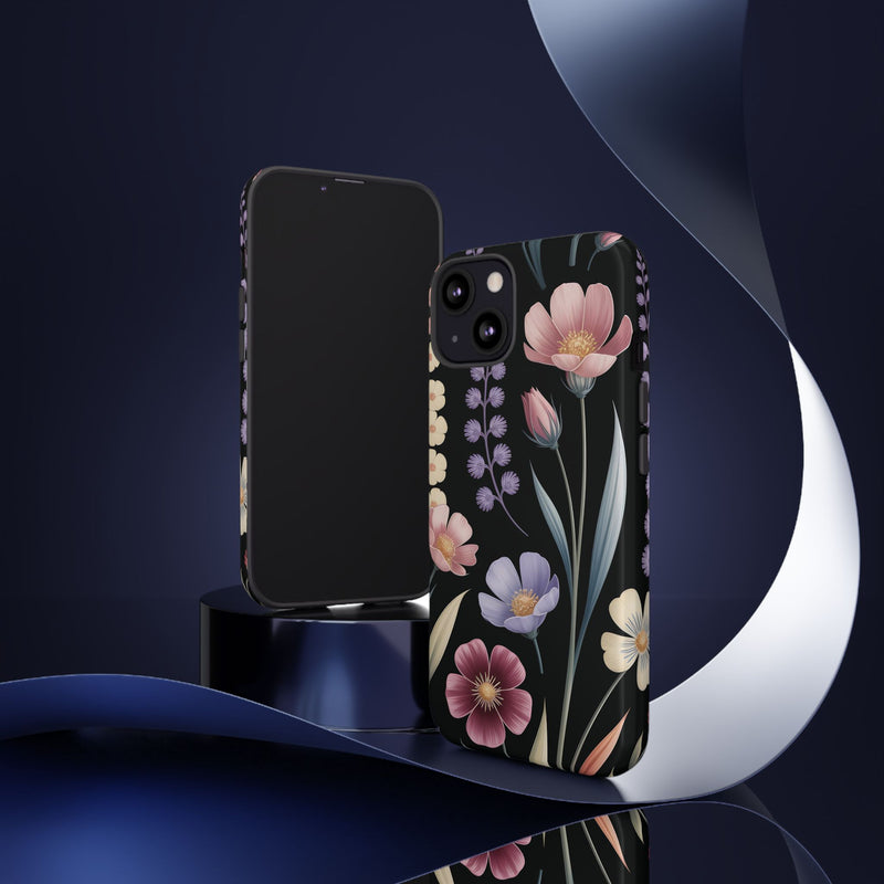 Floral Phone Case - Tough Cases with Elegant Botanical Design