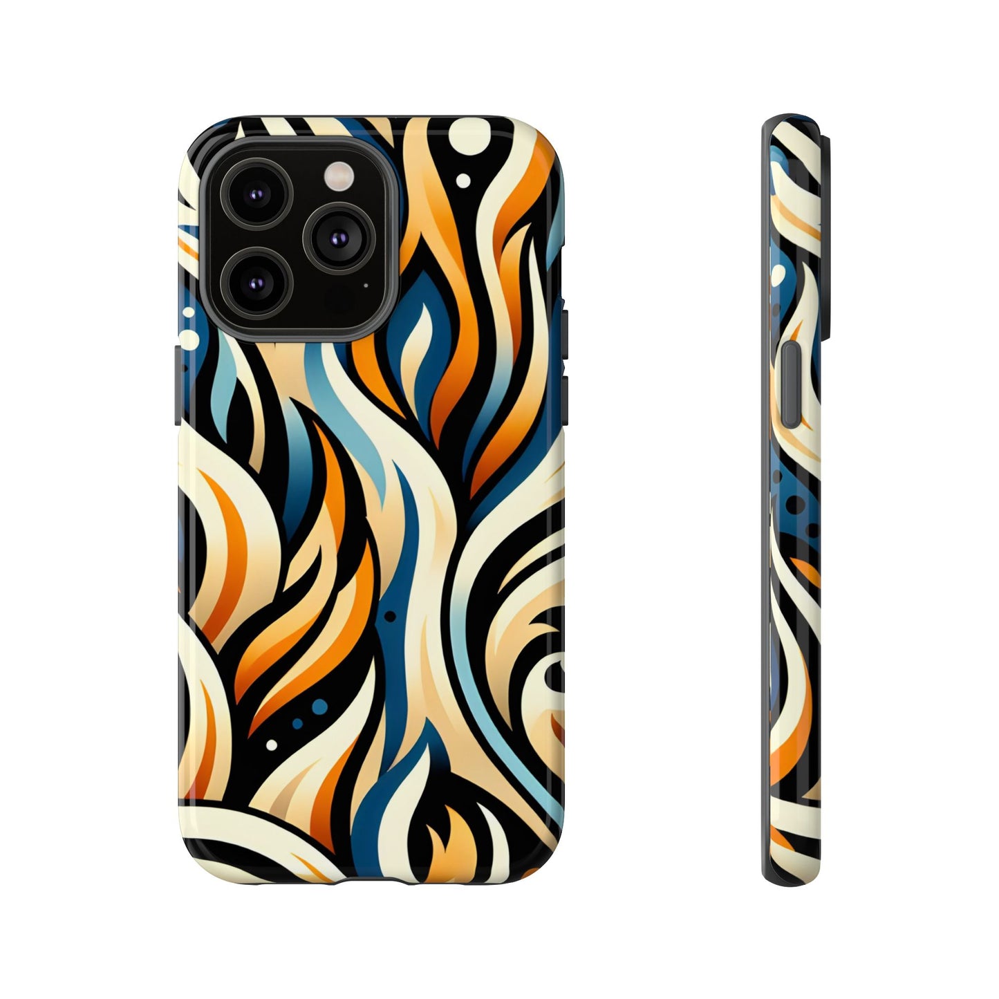 Vibrant Phone Case, Tough Cases, Bohemian Style, Colorful Phone Cover, Gift for Her, Travel Accessory