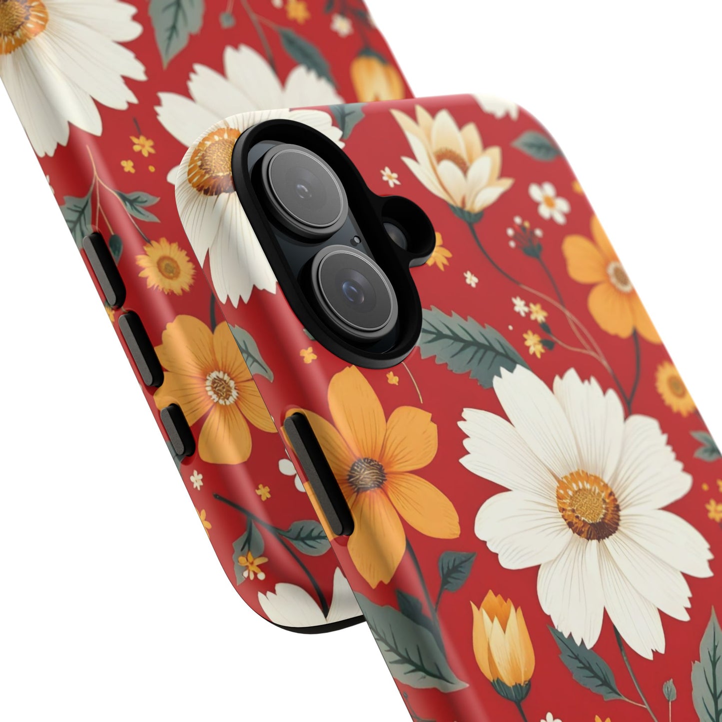 Floral Tough Phone Case | Durable Protection with Vibrant Flowers