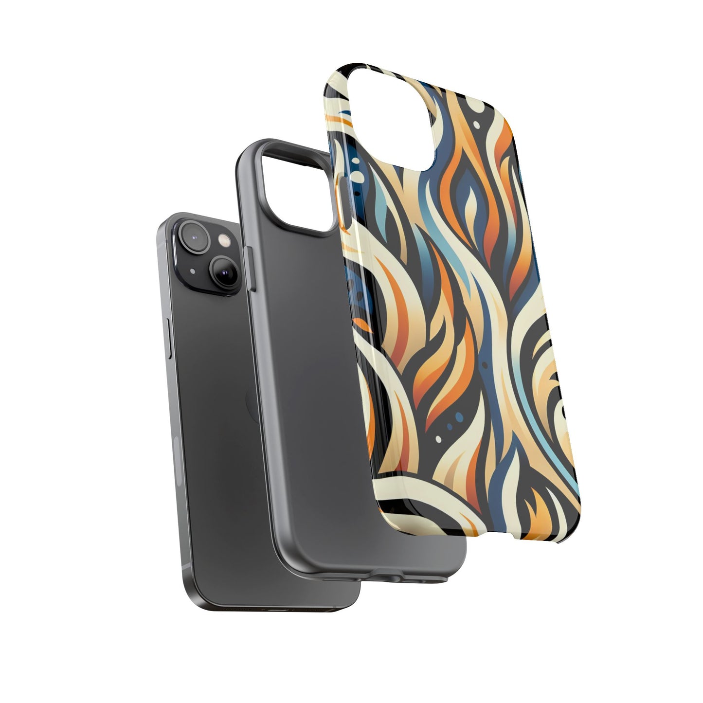 Vibrant Phone Case, Tough Cases, Bohemian Style, Colorful Phone Cover, Gift for Her, Travel Accessory