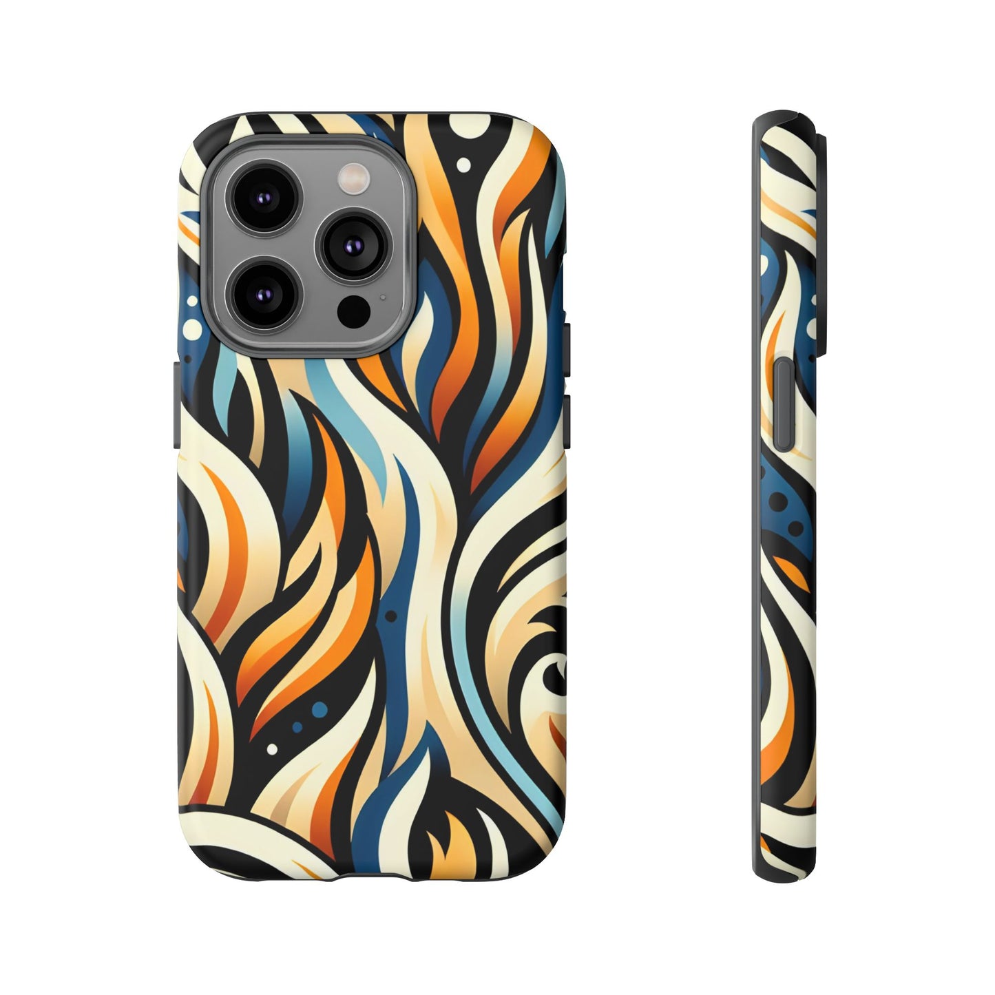 Vibrant Phone Case, Tough Cases, Bohemian Style, Colorful Phone Cover, Gift for Her, Travel Accessory