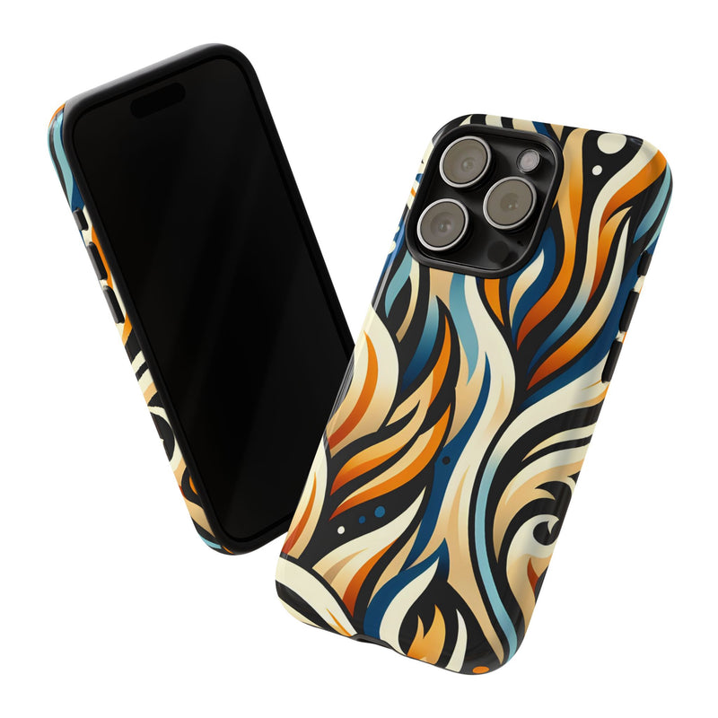 Vibrant Phone Case, Tough Cases, Bohemian Style, Colorful Phone Cover, Gift for Her, Travel Accessory