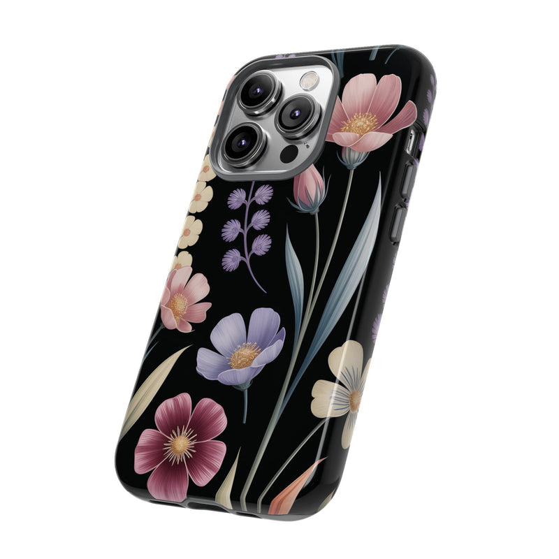 Floral Phone Case - Tough Cases with Elegant Botanical Design