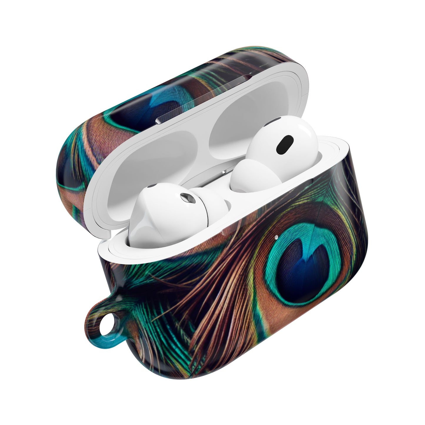 Bohemian Peacock AirPod Case – Stylish & Colorful Earbud Protection