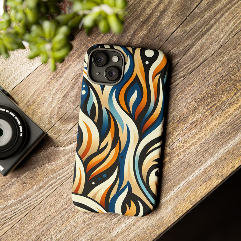 Vibrant Phone Case, Tough Cases, Bohemian Style, Colorful Phone Cover, Gift for Her, Travel Accessory