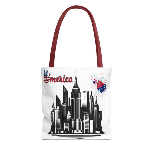 Patriotic NYC Tote Bag - Celebrate America with Style