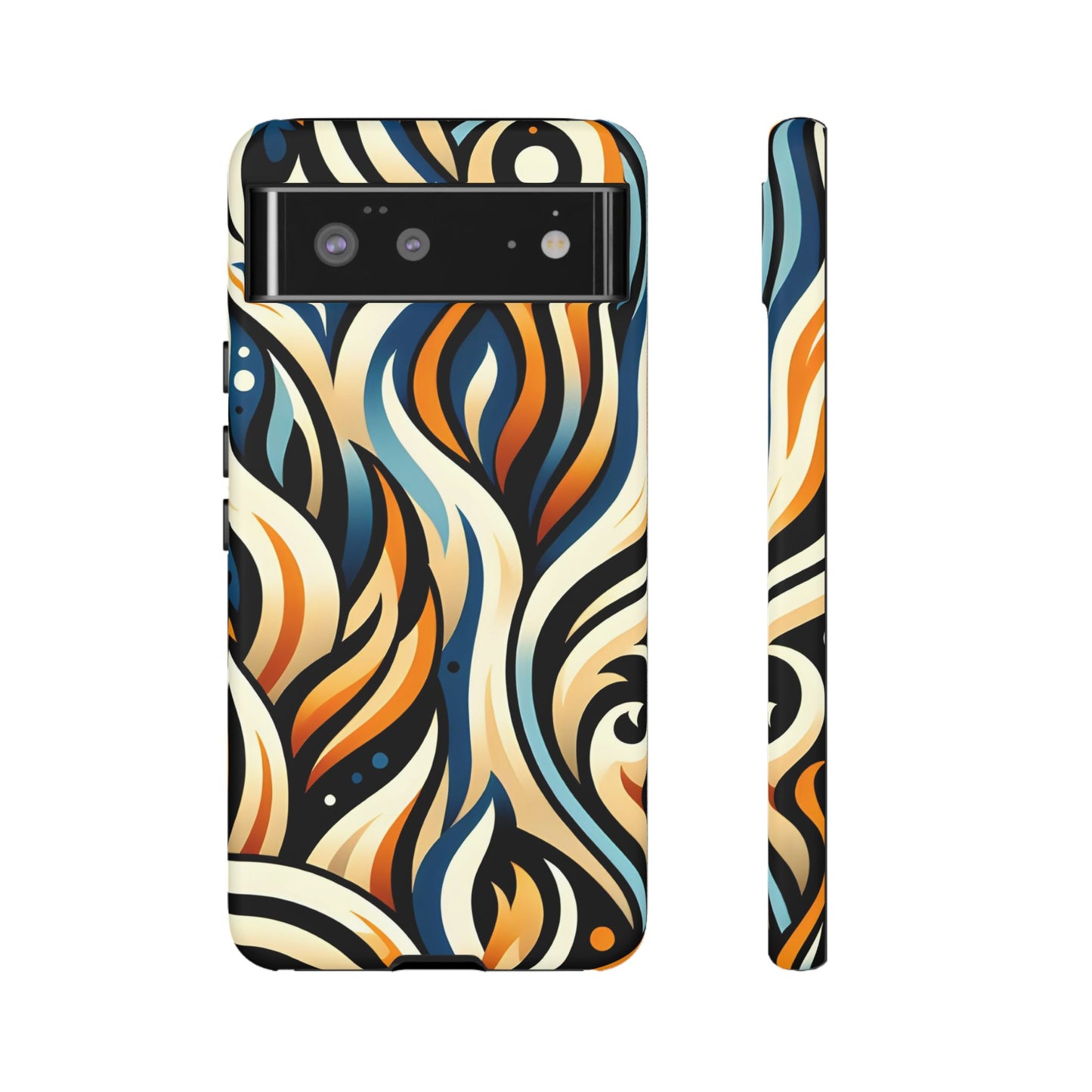 Vibrant Phone Case, Tough Cases, Bohemian Style, Colorful Phone Cover, Gift for Her, Travel Accessory