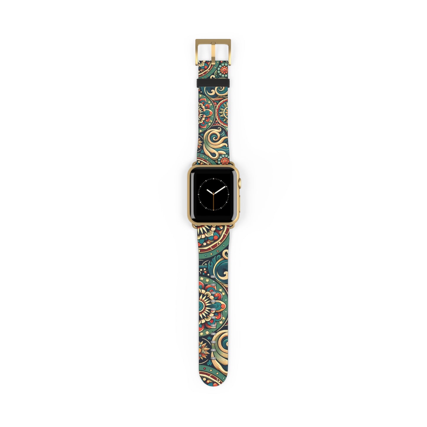 Bohemian Floral Watch Band - Stylish Accessory for Everyday Wear, Fitness Tracker, Gift for Her, Holiday Present, Unique Style