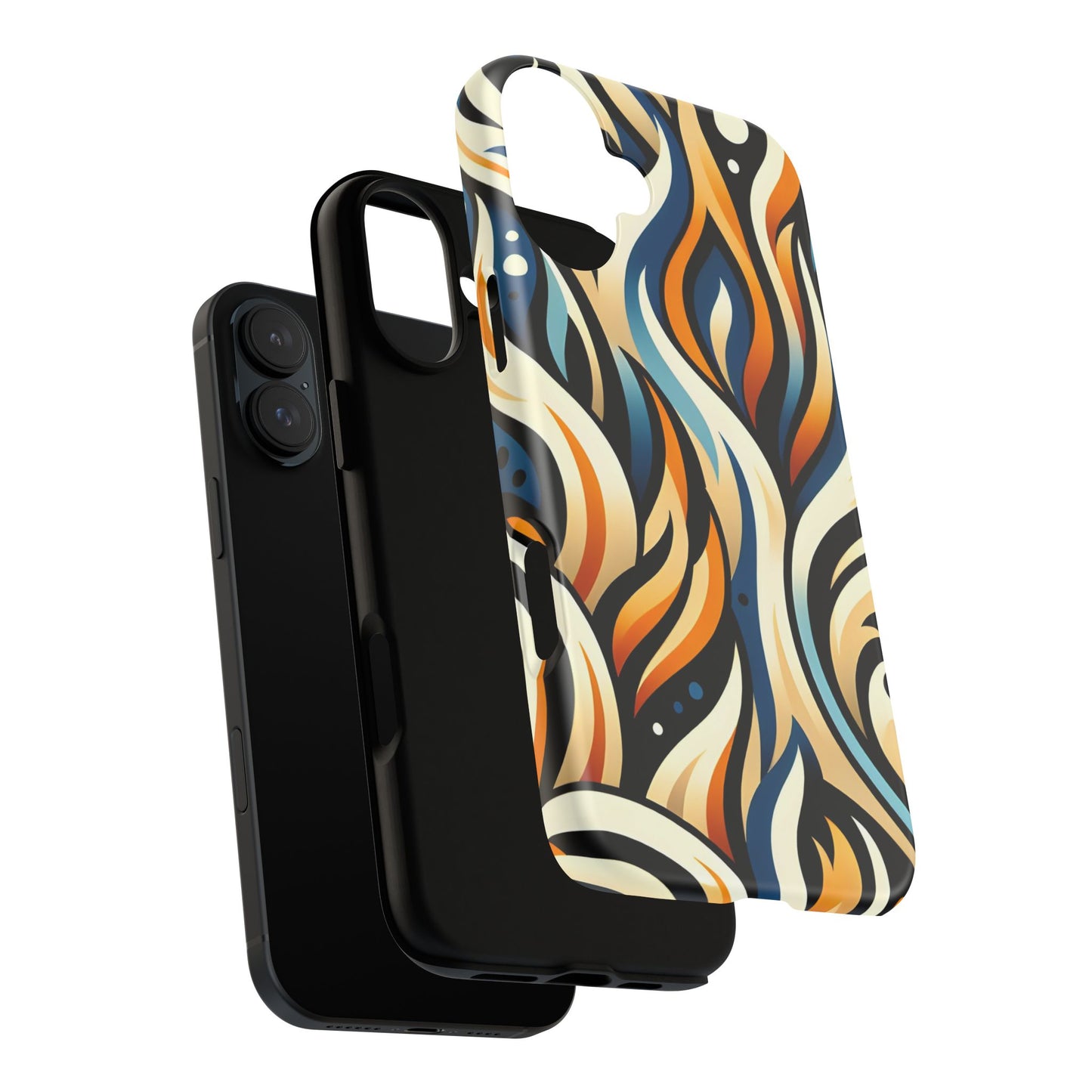 Vibrant Phone Case, Tough Cases, Bohemian Style, Colorful Phone Cover, Gift for Her, Travel Accessory