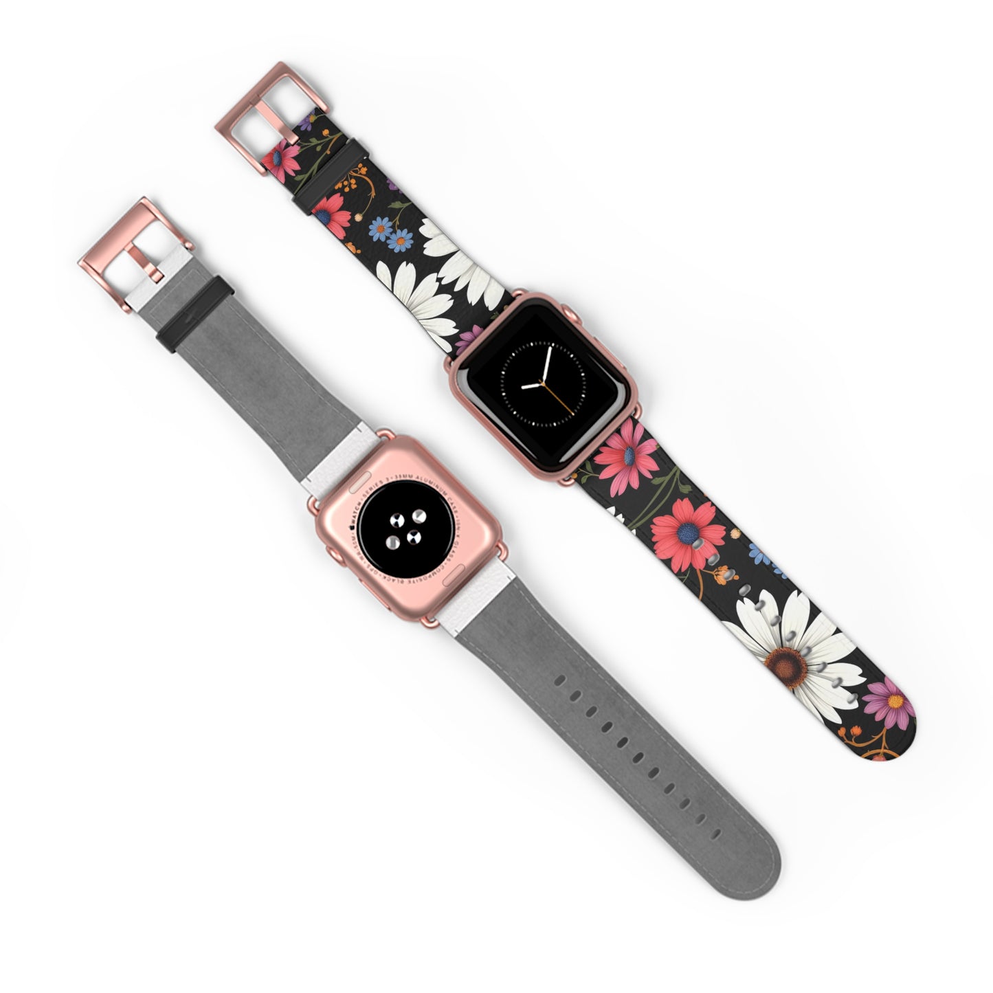 Floral Print Watch Band - Stylish Accessory for Spring & Summer