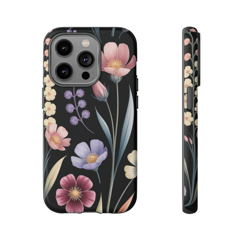 Floral Phone Case - Tough Cases with Elegant Botanical Design
