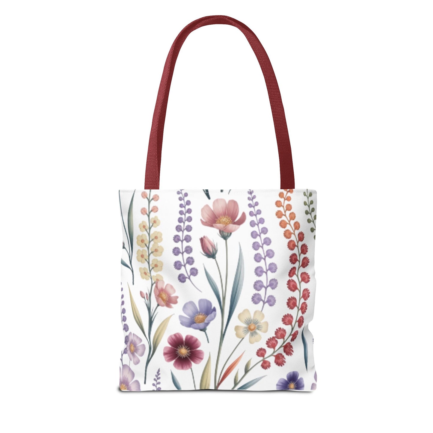 Floral Tote Bag, Stylish Shopping Bag, Reusable Grocery Tote, Summer Outing Purse, Eco-Friendly Gift, Flower Pattern Accessory