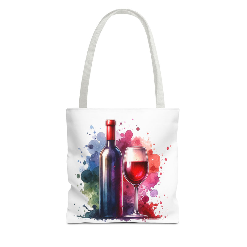 Vibrant Wine Lover's Tote Bag - Perfect for Gifting and Everyday Use