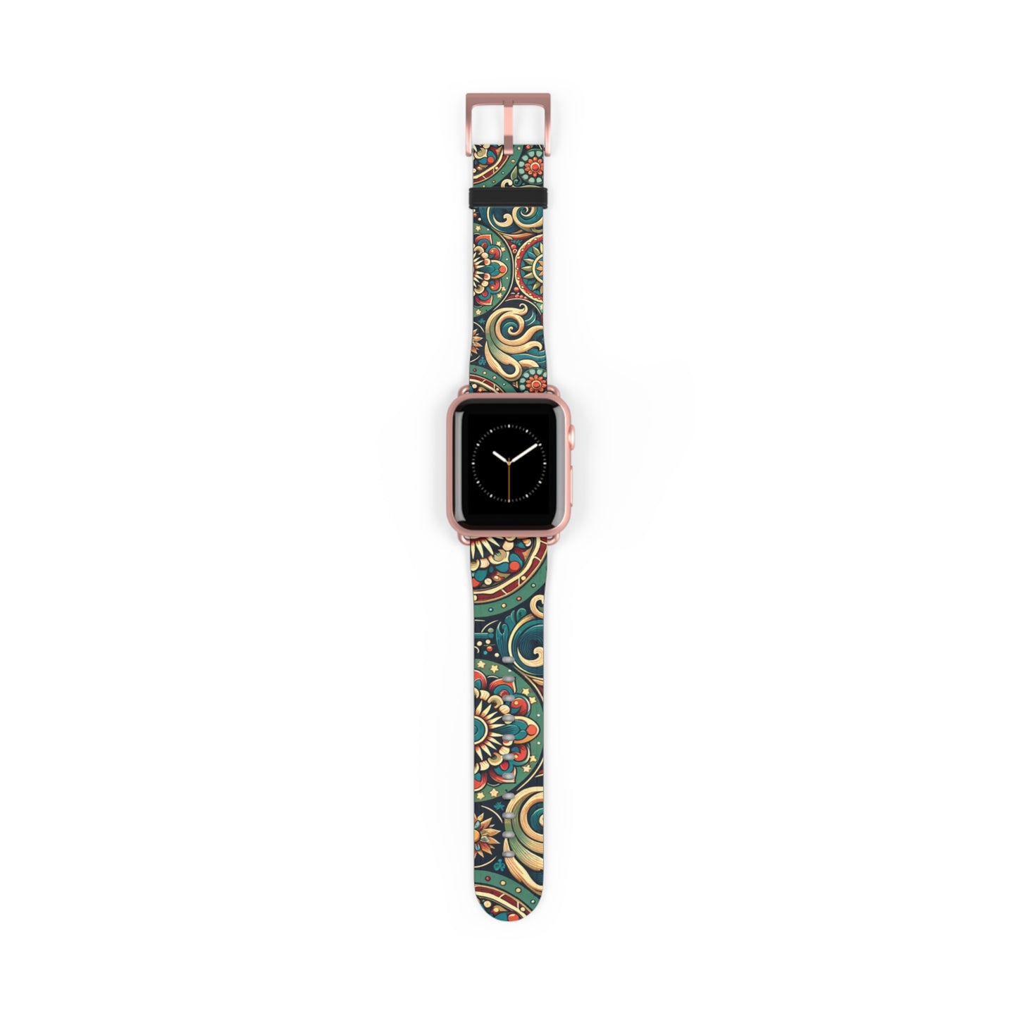 Bohemian Floral Watch Band - Stylish Accessory for Everyday Wear, Fitness Tracker, Gift for Her, Holiday Present, Unique Style