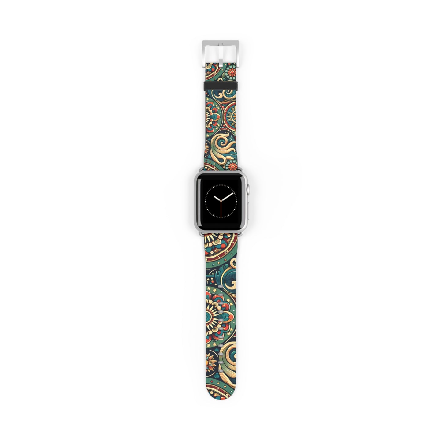 Bohemian Floral Watch Band - Stylish Accessory for Everyday Wear, Fitness Tracker, Gift for Her, Holiday Present, Unique Style