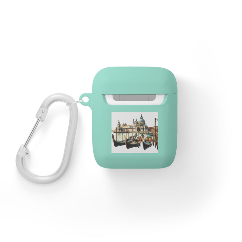 Colorful Travel AirPods Case Cover - Pisa & Venice Designs