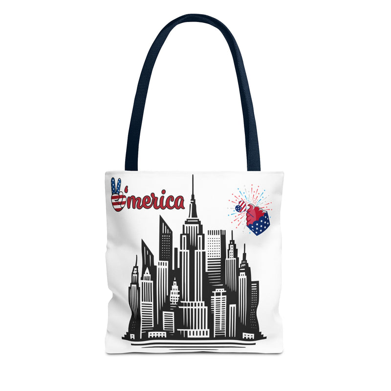 Patriotic NYC Tote Bag - Celebrate America with Style