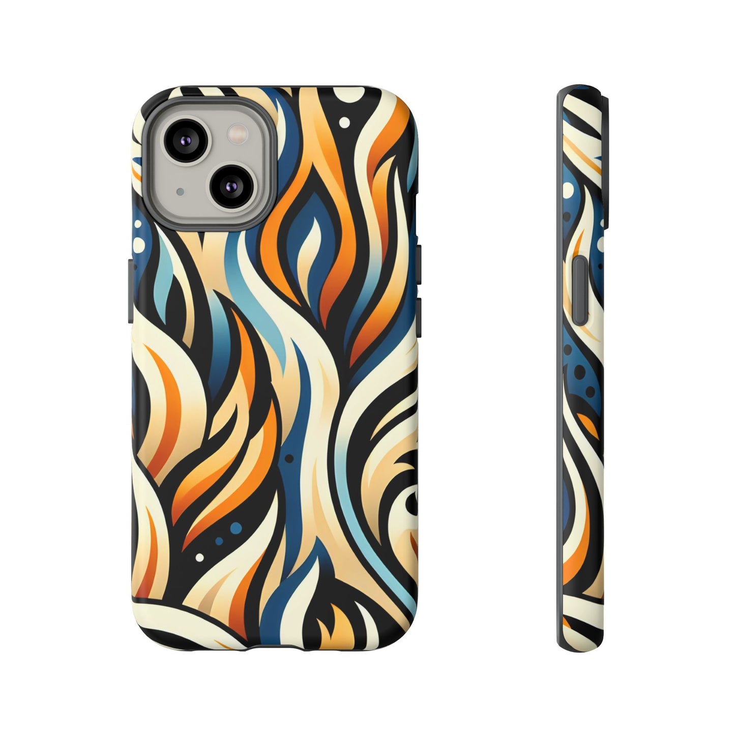 Vibrant Phone Case, Tough Cases, Bohemian Style, Colorful Phone Cover, Gift for Her, Travel Accessory