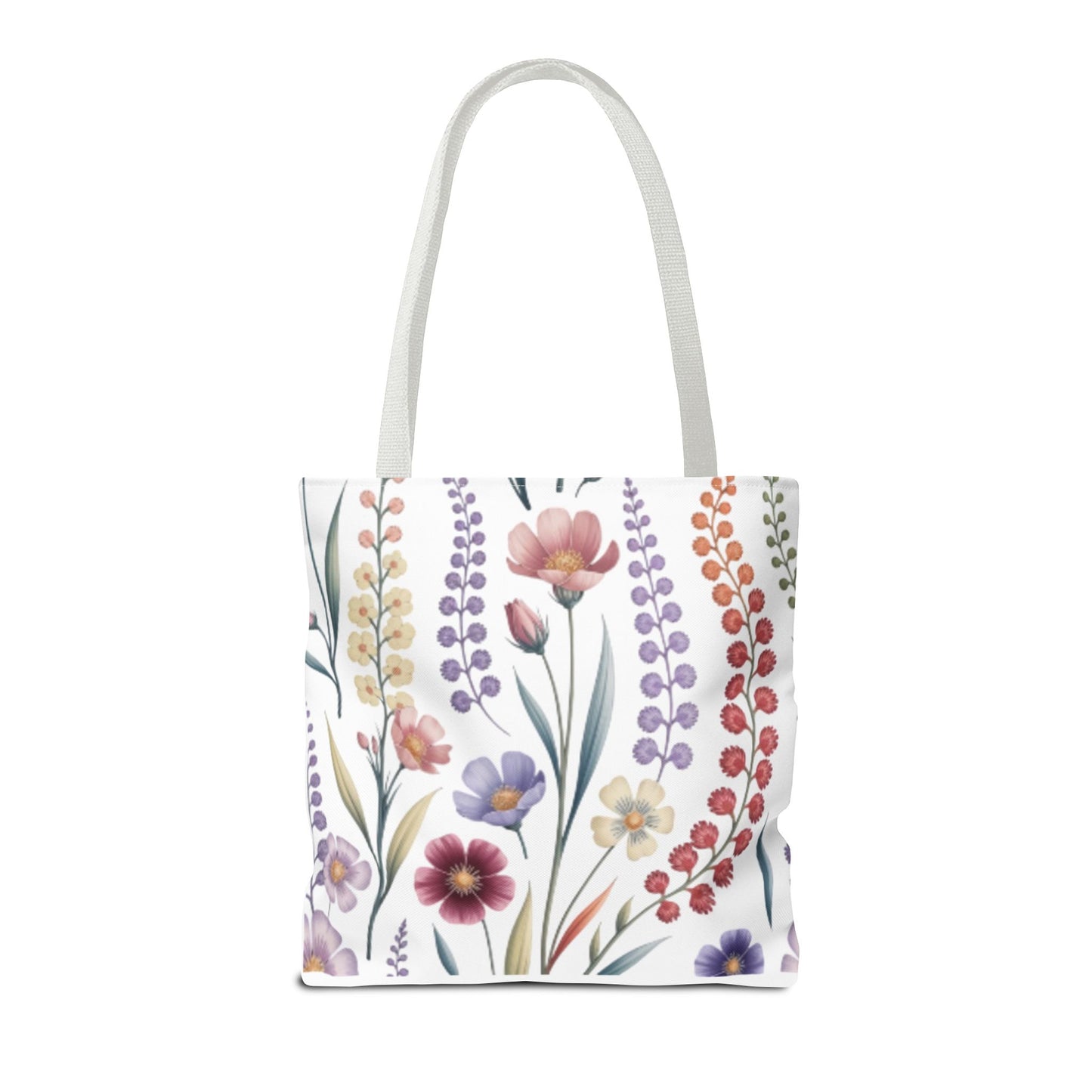 Floral Tote Bag, Stylish Shopping Bag, Reusable Grocery Tote, Summer Outing Purse, Eco-Friendly Gift, Flower Pattern Accessory