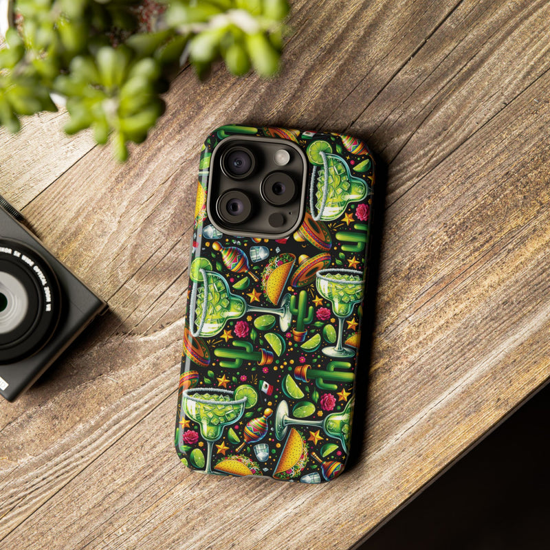 Fiesta Phone Case - Colorful Mexican Themed Tough Case for Summer Celebrations