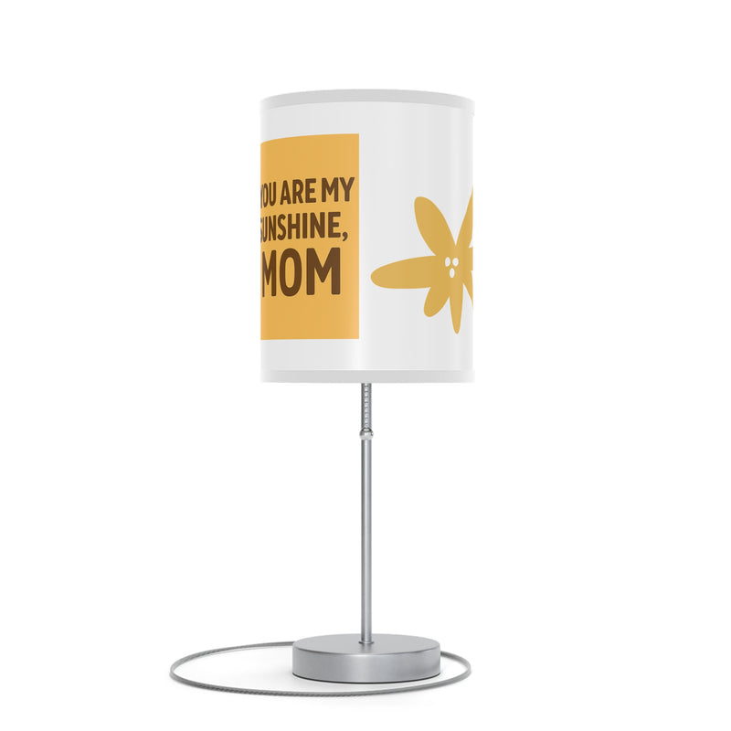 Mom Sunshine Table Lamp - Cute Floral Design with Inspirational Quote