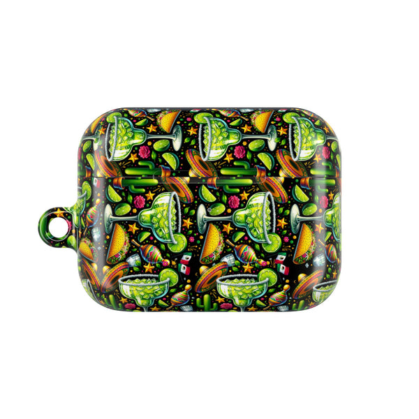Fiesta AirPod Case – Fun Cactus & Margarita Design