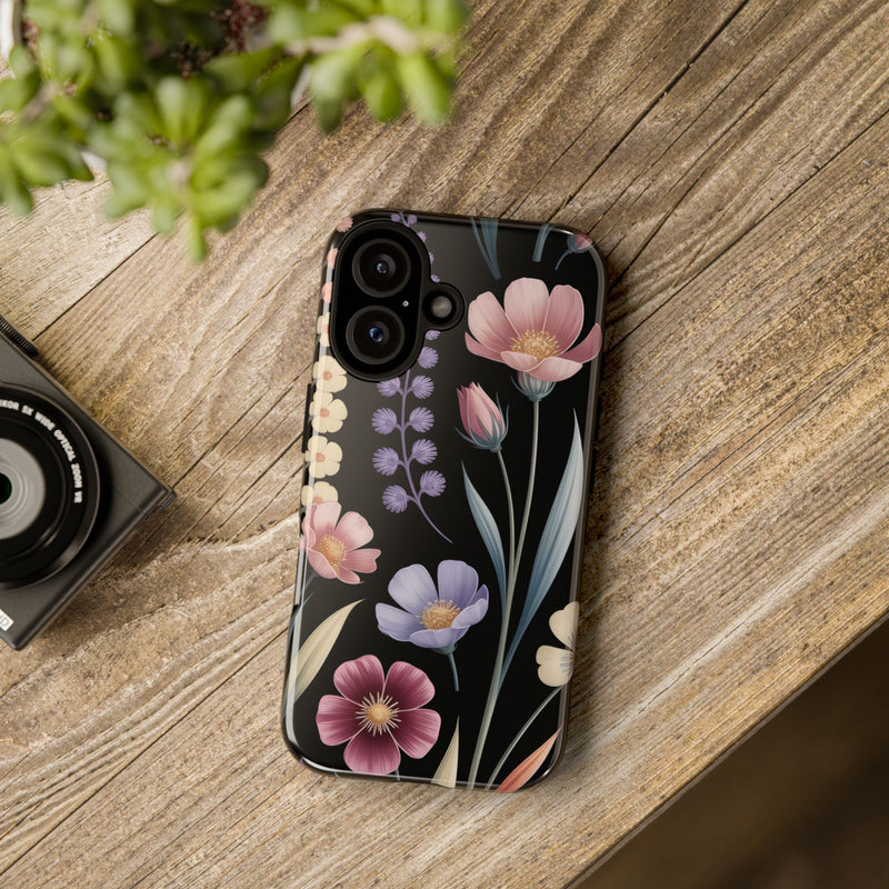 Floral Phone Case - Tough Cases with Elegant Botanical Design