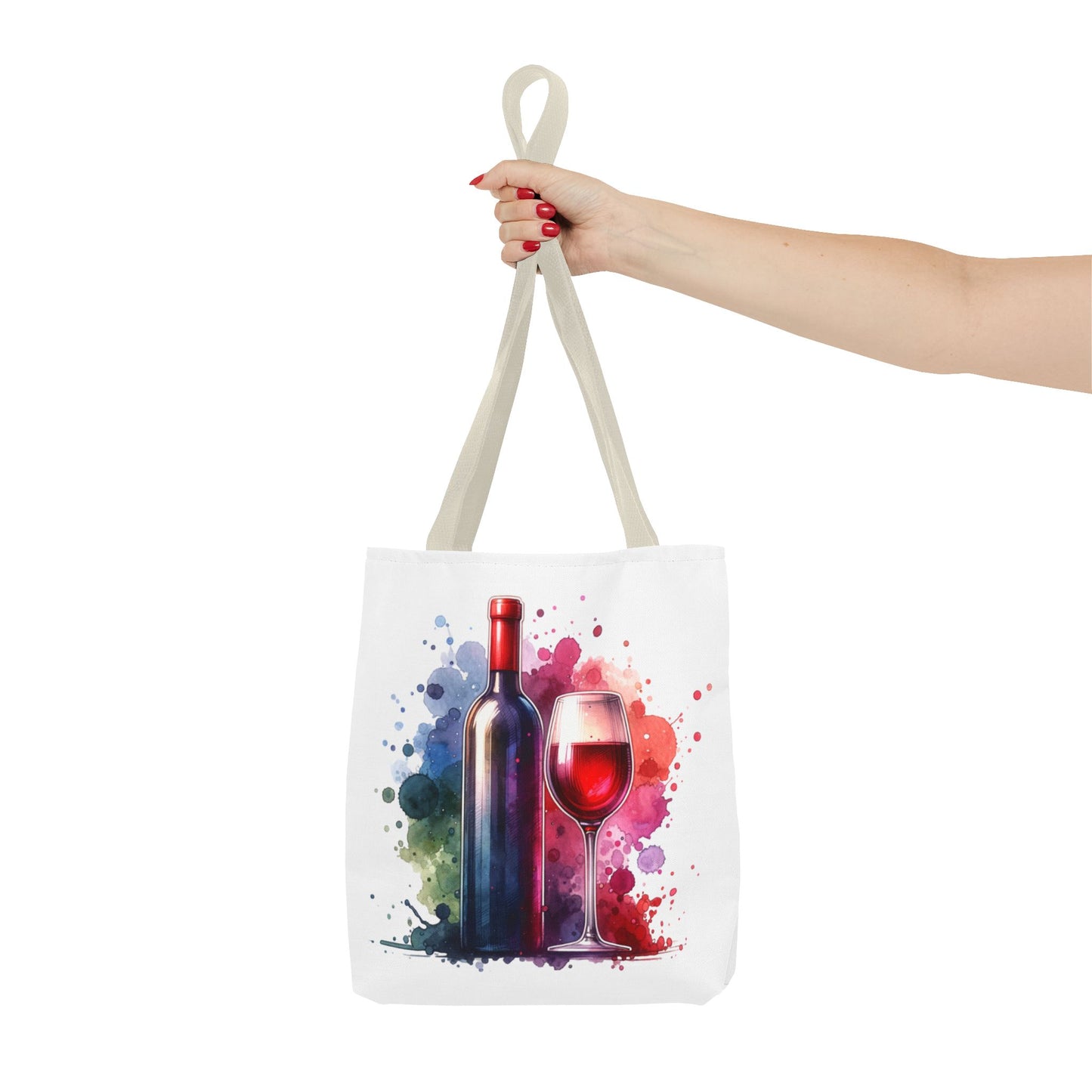 Vibrant Wine Lover's Tote Bag - Perfect for Gifting and Everyday Use