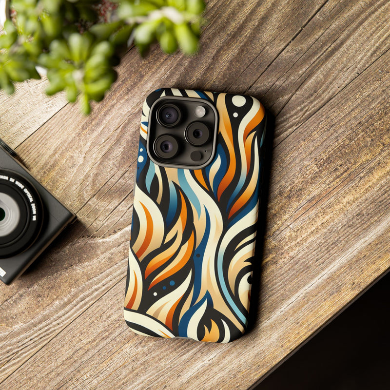 Vibrant Phone Case, Tough Cases, Bohemian Style, Colorful Phone Cover, Gift for Her, Travel Accessory