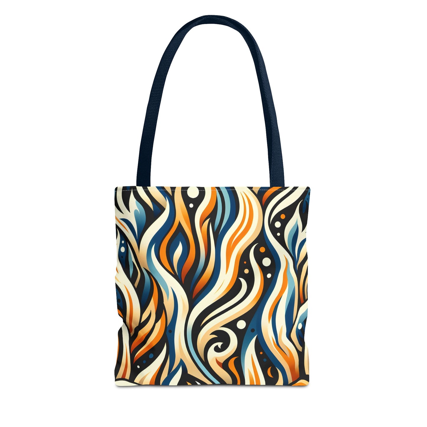 Vibrant Boho Tote Bag - Colorful AOP Design, Beach Essential, Everyday Carry, Gift Idea, Stylish and Functional