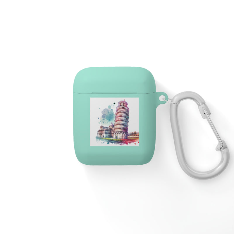 Colorful Travel AirPods Case Cover - Pisa & Venice Designs
